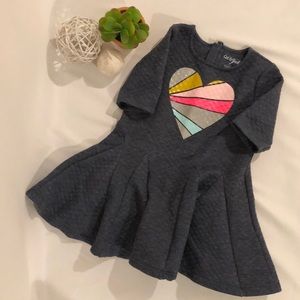 Cat & Jack Flare Heart Dress
